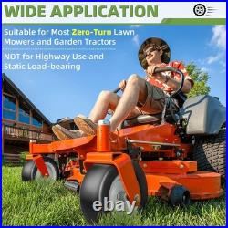 11-Inch Puncture-Proof Lawn Mower Tires for Zero Turn Mowers Easy Installation