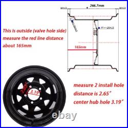 12 12x10.5 5/4.5 Wide RIM WHEEL Zero Turn lawn Mower Garden Tractor 5 holes