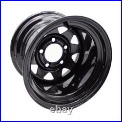 12x10.5 5/4.5 RIM WHEEL Zero Turn lawn Mower Compact Tractor 5 Holes Black RIM