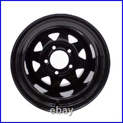 12x10.5 5/4.5 RIM WHEEL Zero Turn lawn Mower Compact Tractor 5 Holes Black RIM