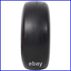 13x5.00 6 Flat Free Solid Lawn Mower Tires 2 Pack Zero Turn Mower Replacement