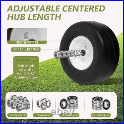 13x6.50-6 Lawn Mower Tires Flat Free Front Tires For Zero Turn Lawn Mower