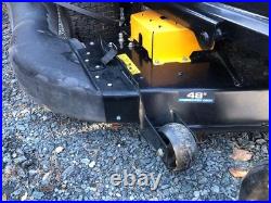17BSDGHB010 Cub Cadet 48 Z-Force S Zero Turn Riding Mower