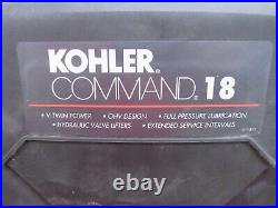 18HP Kohler Command Horizontal Shaft Engine CH18-62621 2003 Grasshopper 1002hrs