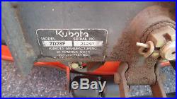 1 Owner Kubota Zd28 60 Commercial Zero Turn Lawn Mower 28hp Diesel Only 589 Hrs