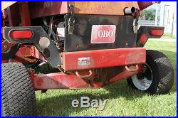 2001 Toro 580D groundsmaster WAM wide area mower 16' cut 80hp WOW! No reserve