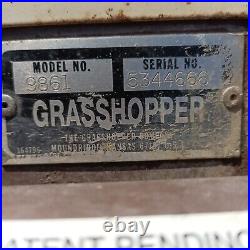 2003 Grasshopper 9861 Front Mount Side Discharge Manual-Flip Mower Deck