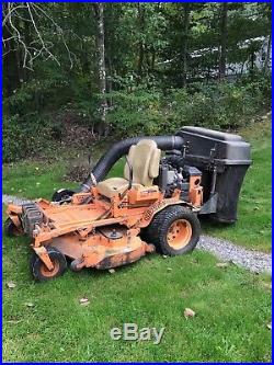 2004 scag turf tiger with triple bagger/61inch deck