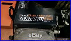 2011 KUBOTA ZG227 54 COMMERCIAL ZERO TURN, HYDRAULIC DECK LIFT, Only 439 HRS