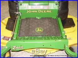 2012 John Deere EZtrak Z465 Zero Turn Mower 83 Hours 27 HP Deck Width 62 inch