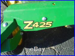2013 John Deere Z425 Zero Turn Riding Mower 54 Mower Deck 22hp H#156941