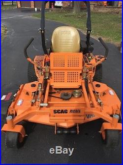 2014Scag Power Equipment Turf Tiger Turn Mower ONLY 207 hrs. Homeowner use only