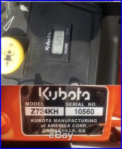 2014 Kubota Z724 Commercial Zero Turn Mower