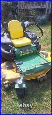 2015 John Deere Z665 Zero Turn 24hp 60 Inch Cut 235 Hours Lots Of New Parts