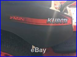 2016 Kubota Z122 Zero Turn Mower Only 97 Hours