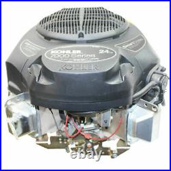 24hp Kohler Zero Turn Mower Engine 1-1/8Dx4-3/8L Shaft 15Amp Alt PA-KT735-3064