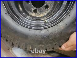 24x12.00-12 Tire Rim Wheel Assembly zero turn Garden Tractor Mower 8ply Tubeless