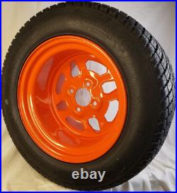 24x12.00-14 Tire Rim Wheel Assembly for Kubota Z421-KWT-60 / Z422-KWT-60 Mowers