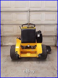278 hours! 48 Wright Stander Commercial Lawn Mower Kawasaki Motor stand on ZTR