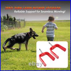 2X Caster Yoke For 52 60 72 Exmark Lazer Z Triton Next Lazer Z Toro Z Master