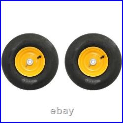 (2) 13x6.50-6 Smooth Wheel Assembly Fits John Deere Zero Turn Mower Z950A Z950M