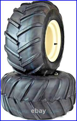 2 22x11.00-10 Aggressive Tire Rim Wheel Assemblies some Grasshopper 700 Series