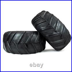2 22x11.00-10 Aggressive Tire Rim Wheel Assemblies some Grasshopper 700 Series