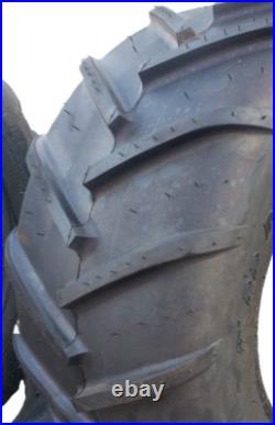 2 22x11.00-10 Aggressive Tire Rim Wheel Assemblies some Grasshopper 700 Series