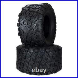 (2) 4 Ply Reaper Turf Heavy Duty Tires 22x11.00-10 For Zero Turn Mowers
