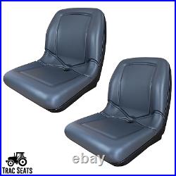 (2) Gray High Back Seats Toro Workman MD HD 2100 2300 4300 UTV Utility Vehicle