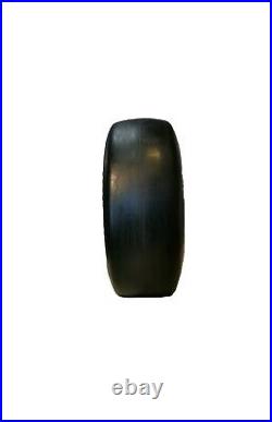2 New 11×4.00-5 Flat-Free Smooth Tires withSteel Rim for Zero Turn Lawn