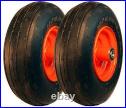 2 New 11x4.00-5 R/M Rib 4 Ply Tire & Kubota Zero Turn Mower Rim Wheel K-3