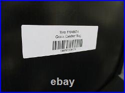 2 Pcs Genuine Toro 110-6674 Timecutter Zero Turn Rear Grass Catcher Bag Only