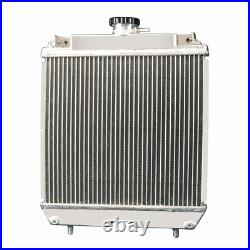 2 ROW Radiator For Kubota GR T TG Lawn Tractors GR2100 G2160 Zero Turn Mowers