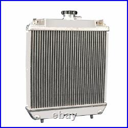 2 ROW Radiator For Kubota GR T TG Lawn Tractors GR2100 G2160 Zero Turn Mowers