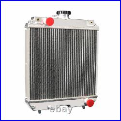 2 ROW Radiator For Kubota GR T TG Lawn Tractors GR2100 G2160 Zero Turn Mowers