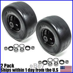 2 Scag Turf Tiger Cub Zero Turn Front Solid Tire Assembly 13X6.5-6 Caster Wheel