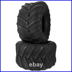 (2) VBar K472 Tires 4 Ply 22x11.00-10 Zero Turn Mowers