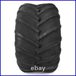 (2) VBar K472 Tires 4 Ply 22x11.00-10 Zero Turn Mowers
