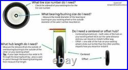 2 Zero Turn Mower Front Tires for Murray MZ2142 Husqvarna RZ5424 Craftsman Z6000