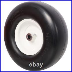 2pcs 13x5.00-6 Flat Free Lawn Mower tires, Zero Turn Mower replacement