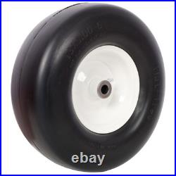 2pcs 13x5.00-6 Flat Free Lawn Mower tires, Zero Turn Mower replacement