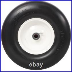 2pcs 13x5.00-6 Flat Free Lawn Mower tires, Zero Turn Mower replacement