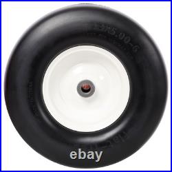 2pcs 13x5.00-6 Flat Free Lawn Mower tires, Zero Turn Mower replacement