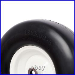 2pcs 13x5.00-6 Flat Free Lawn Mower tires, Zero Turn Mower replacement