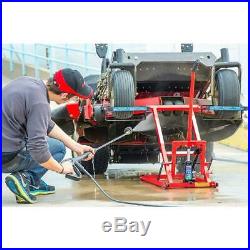 350Lbs Lawn Riding Mower Lift Repair Jack Tractor ATV Hydraulic Blades Zero Turn