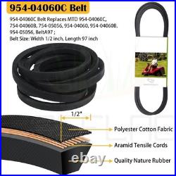 42 Deck Spindle Pulley Belt Kit For MURRAY Cruz 42 MYZ4219000 Zero Turn Mowers