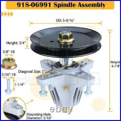 42 Deck Spindle Pulley Belt Kit For MURRAY Cruz 42 MYZ4219000 Zero Turn Mowers