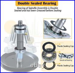 42 Deck Spindle Pulley Belt Kit For MURRAY Cruz 42 MYZ4219000 Zero Turn Mowers