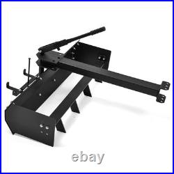 42 Heavy Duty Tow-Behind Box Scraper, Tractor Grader Blade Attachment for ATV